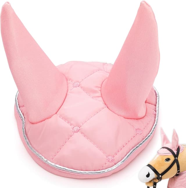 Imagen de Hoofly Fliegenhaube Pink fĂŒr Hobby Horse đ en OfertitasTOP