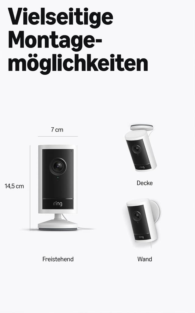 Thumbnail 6 de Ring Außenkamera Pro mit Netzstecker (Outdoor Camera Pro, neueste Generation) – Retinal 4K & 10x-Zoom