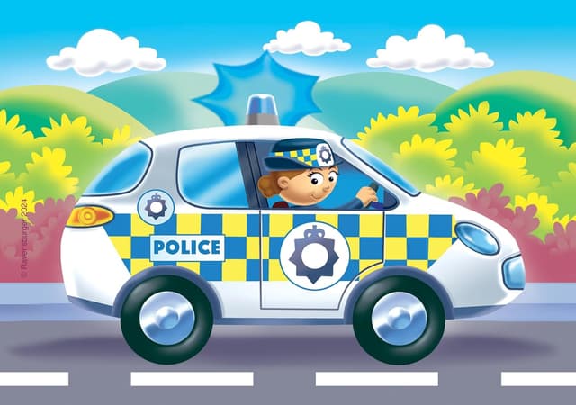 Detalle de Ravensburger Rescue Vehicles My First Jigsaw Puzzles (18 months) – 2, 3, 4 & 5 pieces