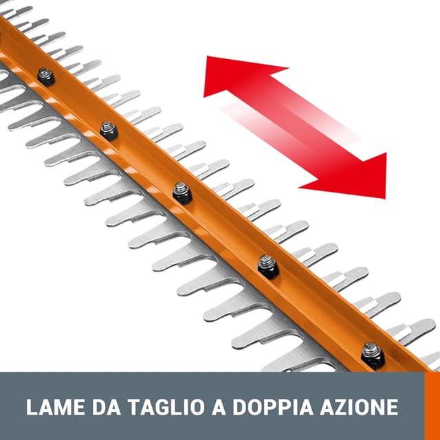 Thumbnail 6 de WORX WG264E.9 tagliasiepi a batteria con lama da 56 cm (solo corpo, senza batteria e caricabatteria)