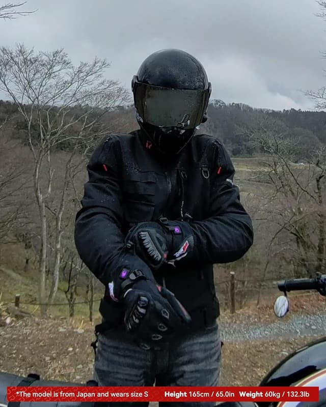 Detalle 2 de RIDEIRON Chaqueta de Moto Invierno CE Clase A
