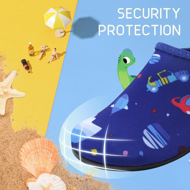 Detalle de todaysunny Kids Water Shoes – Quick-dry, Non-slip Outdoor Water Trainers