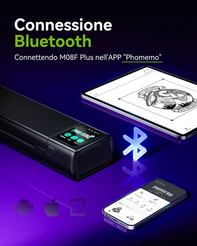 Thumbnail 2 de Phomemo M08F Plus Stampante stencil 715 g