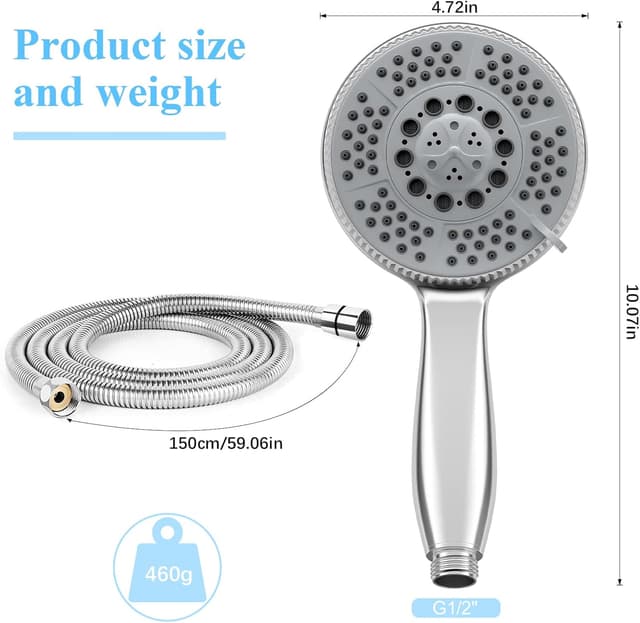 Thumbnail 2 de Vinabo Doccia Soffione 1.5m 5 Getti