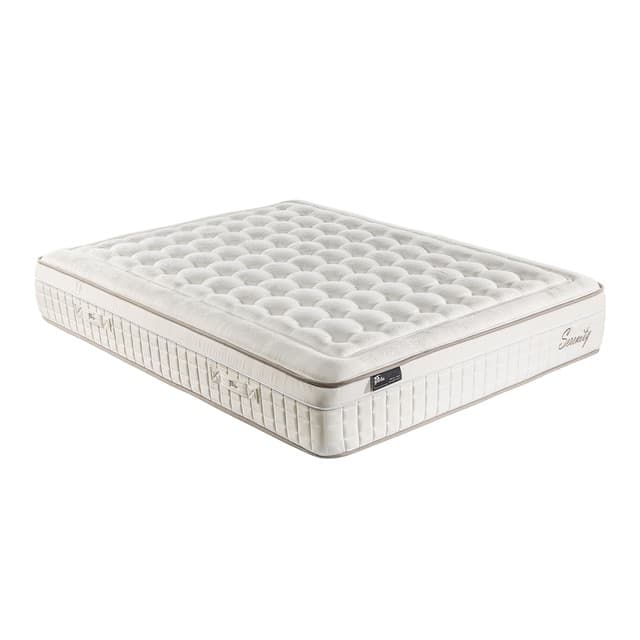 Detalle de Pardo Serenity 3.0 Colchón de Muelles Ensacados y Látex