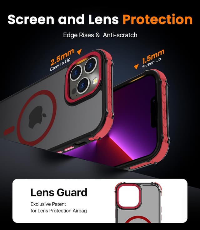 Thumbnail 6 de DEERLAMN Strong Magnetic Case for iPhone 15 Pro Max