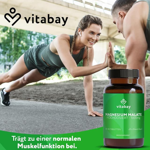 Detalle 2 de Vitabay Magnesium Malat 1000 mg 💊