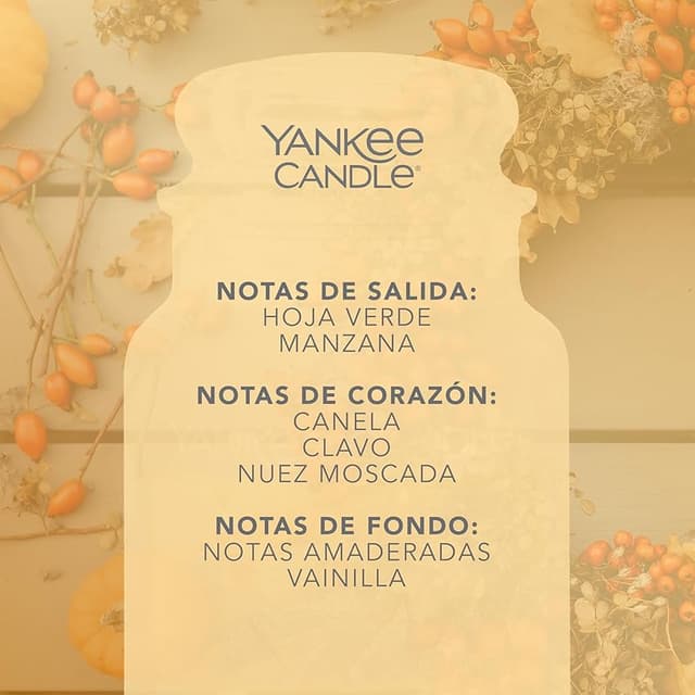 Detalle de Yankee Candle Vendaje Aromática Auto Wreath 🕯️ Hasta 150h