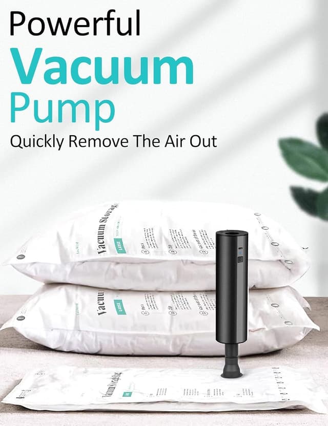 Detalle 2 de Pompa elettrica ricaricabile per materasso gonfiabile, gommoni e piscina con 4 ugelli