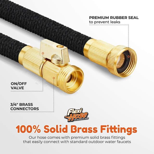 Thumbnail 3 de Flexi Hose 50FT Expandable Garden Hose