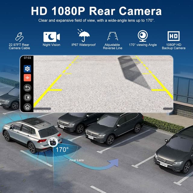 Thumbnail 6 de 11" CarPlay Screen Wireless Car Stereo