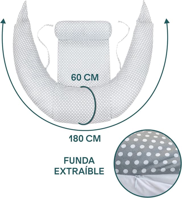 Thumbnail 5 de KOALA BABYCARE Cojín de lactancia XXL