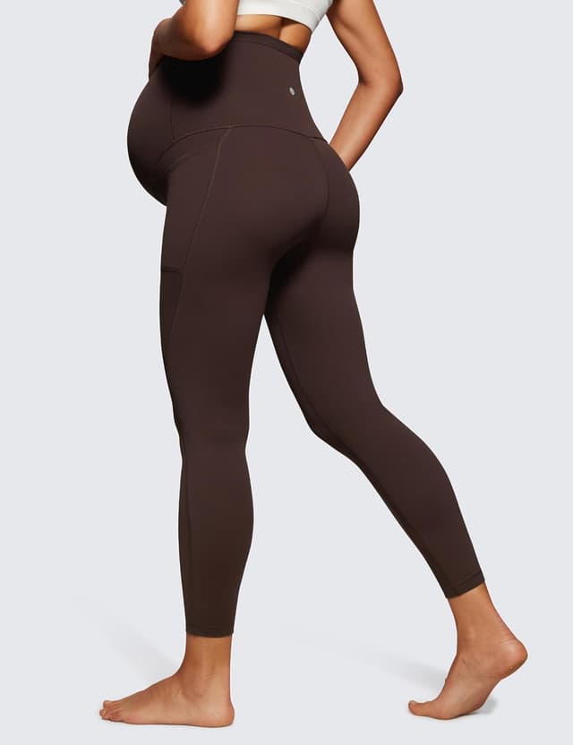Detalle 2 de CRZ YOGA Butterluxe : leggings de maternité très doux avec poches (hauteur 63 cm)