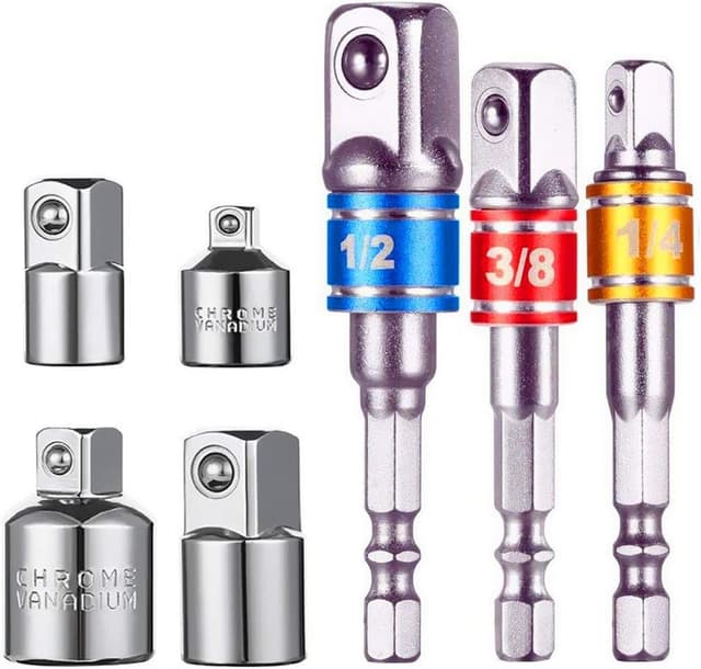 Detalle de Newder Adaptador para Llave de Carraca 1/4