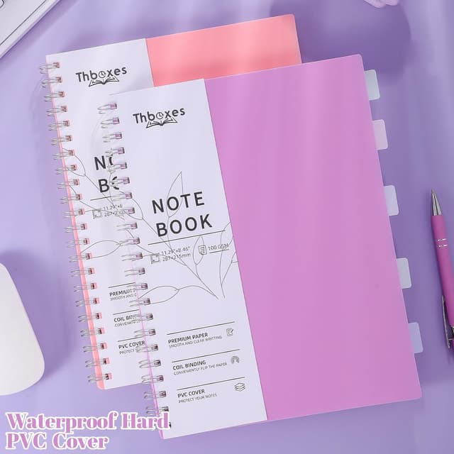 Detalle 2 de Thboxes A4 spiral notebook 200 sheets