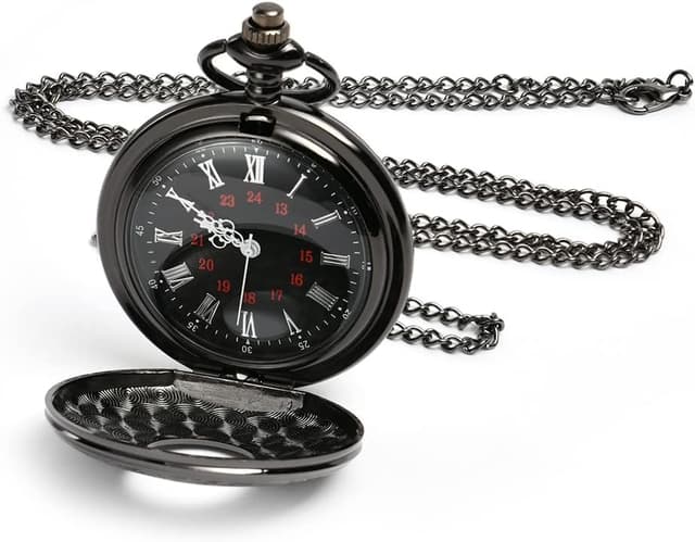 Imagen de Vicloon Vintage Taschenuhr Quarz mit Kette en OfertitasTOP