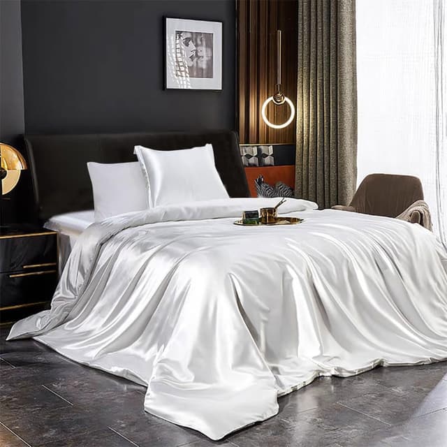 Detalle de Housse de couette satin 140x200 Michorinee