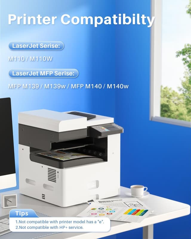 Detalle de Skydo 142A toner con chip compatibile per HP 142A (W1420A / W1420X) per LaserJet Pro M110 e M139/M140