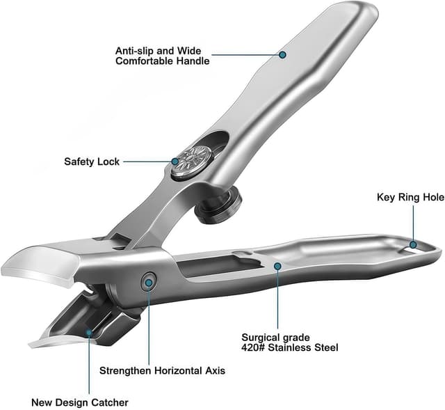 Detalle de VOGARB slanted nail clippers, 3.5 inch