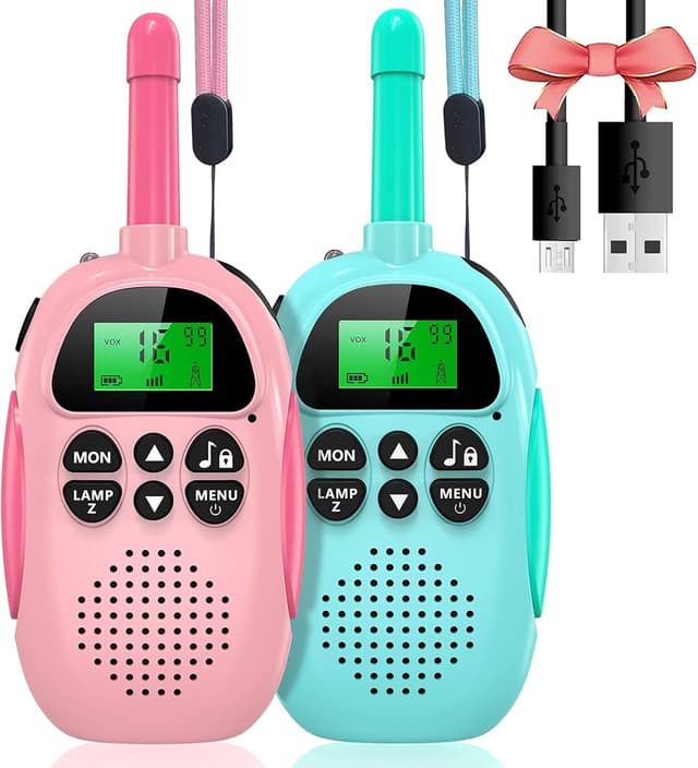 Detalle de Uleway Walkie Talkie Bambini 16 canali con torcia