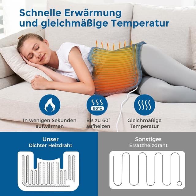 Thumbnail 4 de Mowend Almohadilla Térmica 58 x 42 cm