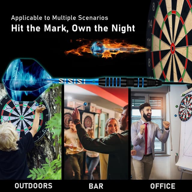 Thumbnail 3 de XAWU 3 Pack Steel Tip Darts Set