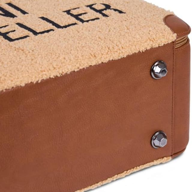 Detalle 2 de Childhome Valigia per bambini Weekend in formato cabina, mini viaggiatore con manico e etichetta nome