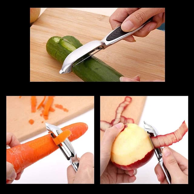 Detalle de FUHUY Vegetable Peeler 2PCS stainless steel