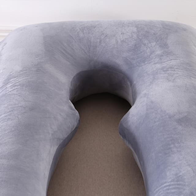 Thumbnail 6 de VASSVIO Pregnancy Pillow U‑Shaped 145x70 cm
