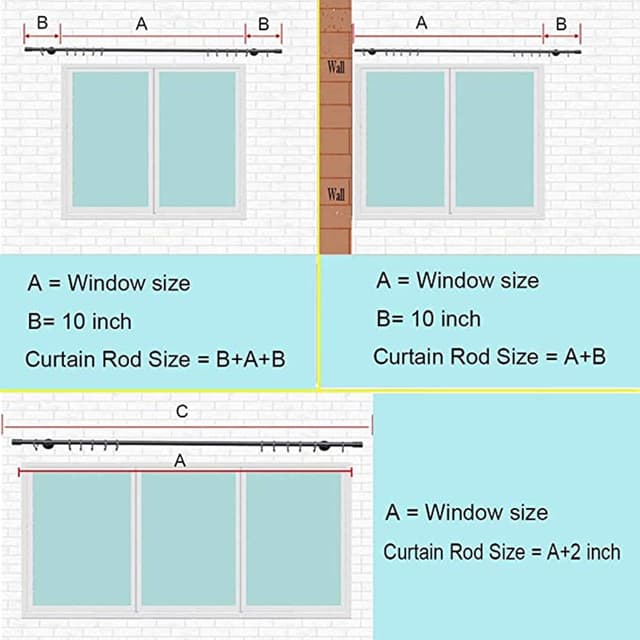 Thumbnail 4 de HARRMS ausziehbare Gardinenstange (76–369 cm) Edelstahl silber – Set für Schlafzimmer, Wohnzimmer & mehr