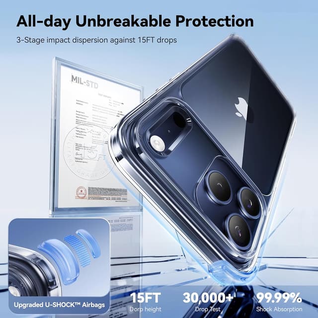 Detalle de CASEKOO iPhone 17 Pro Max 6.9" Case