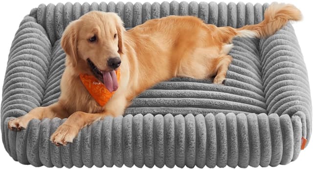 Detalle de Extra Large Dog Sofa Bed 120 x 85 x 23 cm