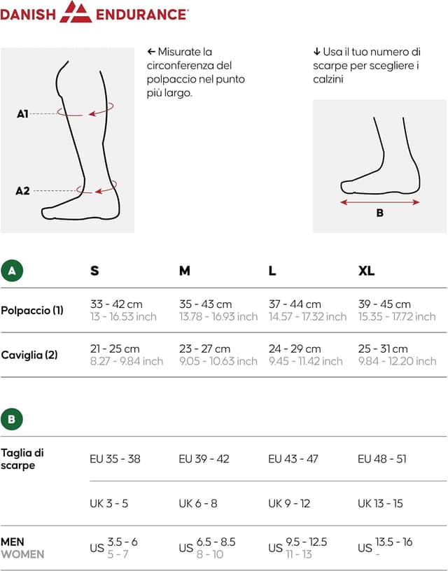Detalle 2 de DANISH ENDURANCE calze compressive 21-26 mmHg