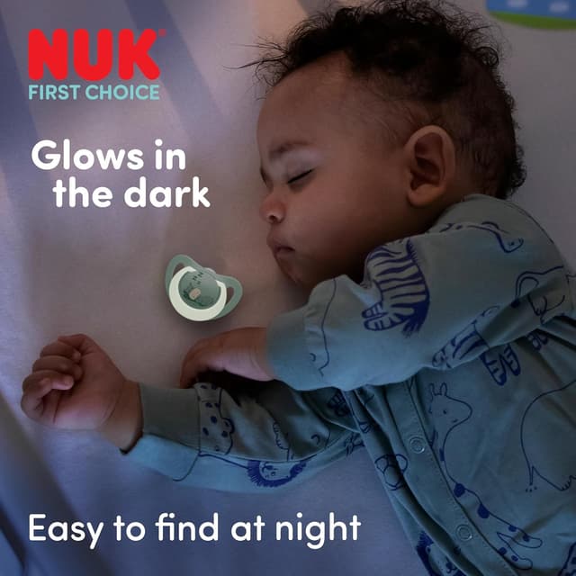 Thumbnail 5 de NUK First Choice 0-6m Orthodontic Dummies 4 Pack