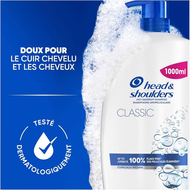 Thumbnail 4 de Head & Shoulders Classic 1000ml pellicules