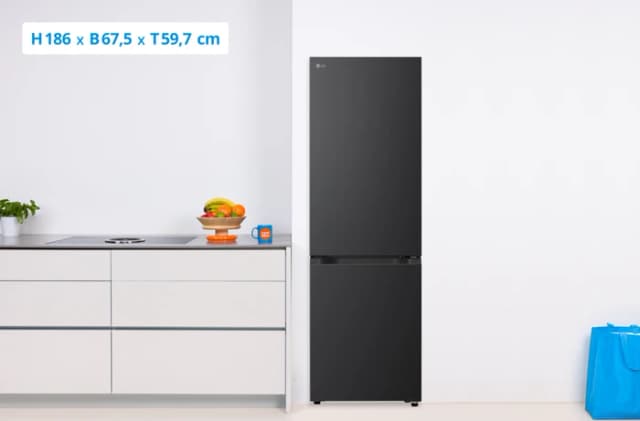 Thumbnail 18 de LG GBBS312AEV Kühlgefrierkombination in Schwarzer Stahloptik