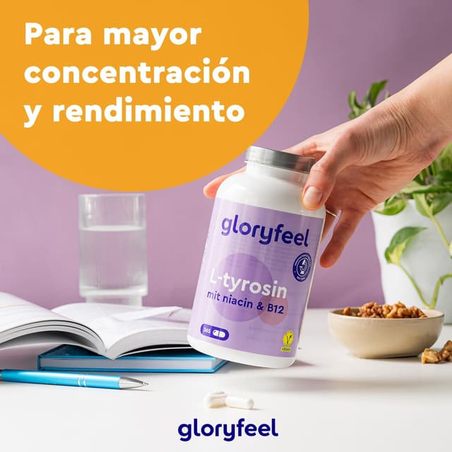 Thumbnail 7 de L-Tirosina 365 Cápsulas - Energía y bienestar mental 💪