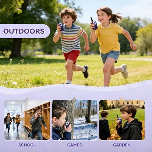 Thumbnail 8 de Retevis RT388 walkie talkie infantil PMR446 (8 canales) con pantalla LCD, VOX y linterna