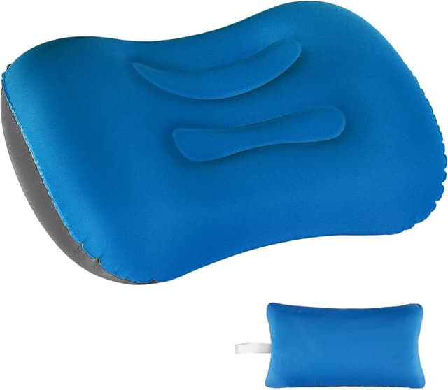 Detalle de Eono Ultralight Inflatable Camping Pillow 5x3in
