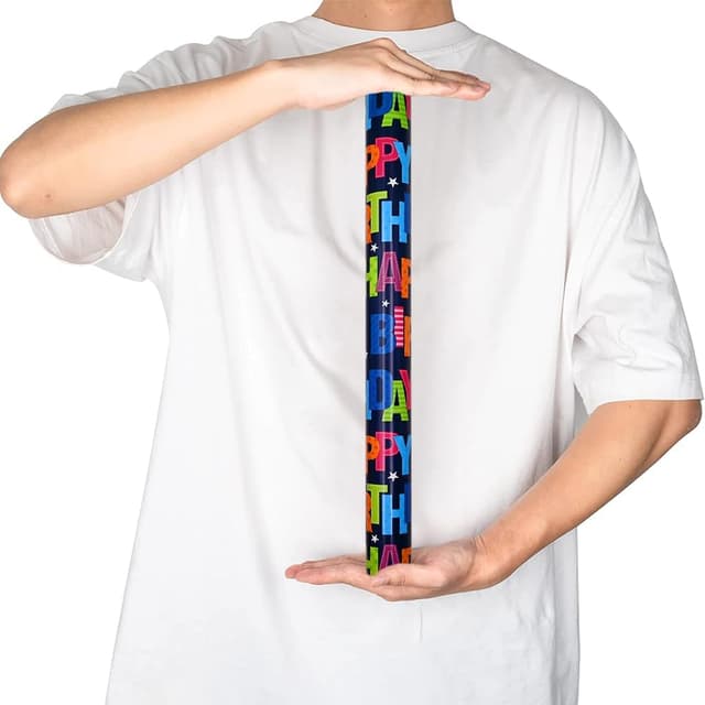 Thumbnail 6 de ADQUATOR 10m×43cm Happy Birthday wrapping paper