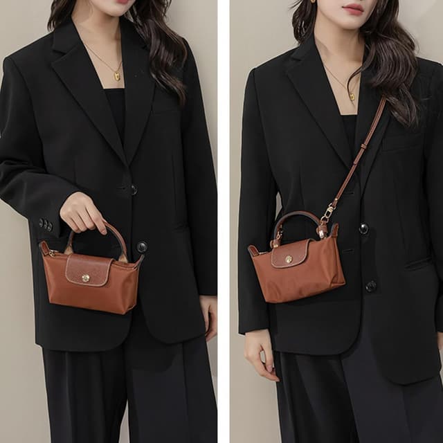 Thumbnail 5 de FLYAMAPIRIT Schultergurt Longchamp Cognac 1,2 cm