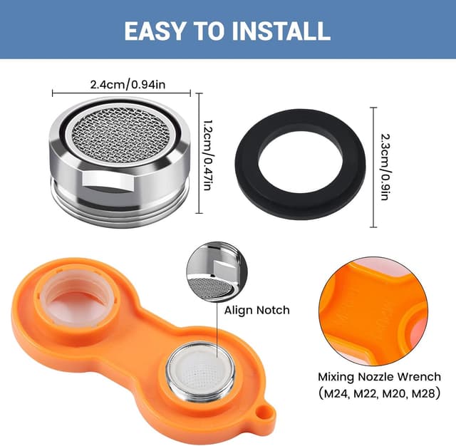 Thumbnail 4 de Rompigetto M24 aeratore rubinetto 10 pz