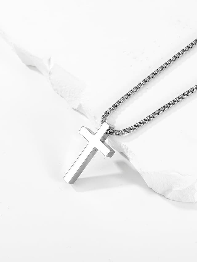 Detalle de Aretas Kreuz Halskette 18 Zoll