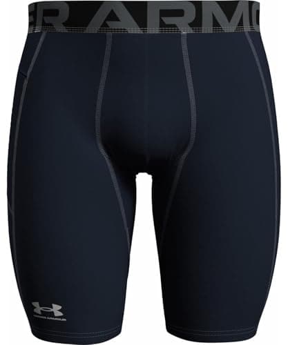 Thumbnail 4 de Under Armour UA HG Armour Long Shorts pantalón corto azul medianoche/blanco