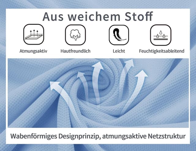 Detalle de Geeksport Polo Homme Manches Courtes Respirant : polo de golf léger à séchage rapide