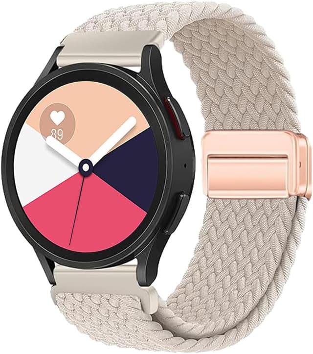 Thumbnail 6 de Garmin Vivomove 4S Magnetic Nylon 18mm watch band