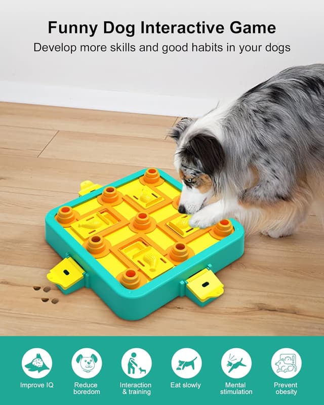 Detalle de LACCEN Hundespielzeug Intelligenz „Level 3 in 1“ als interaktives Futter-Puzzle