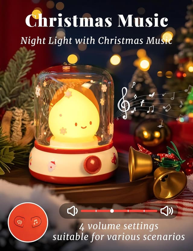 Thumbnail 1 de IHALO Rumori Bianchi per Neonato Lampada Notte 72h