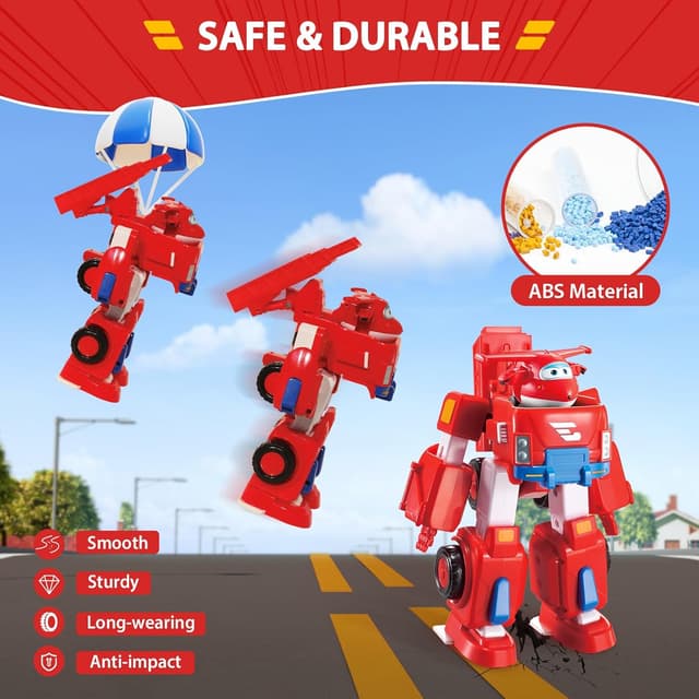 Thumbnail 4 de Super Wings Macchinine Giocattolo 18cm per bambini