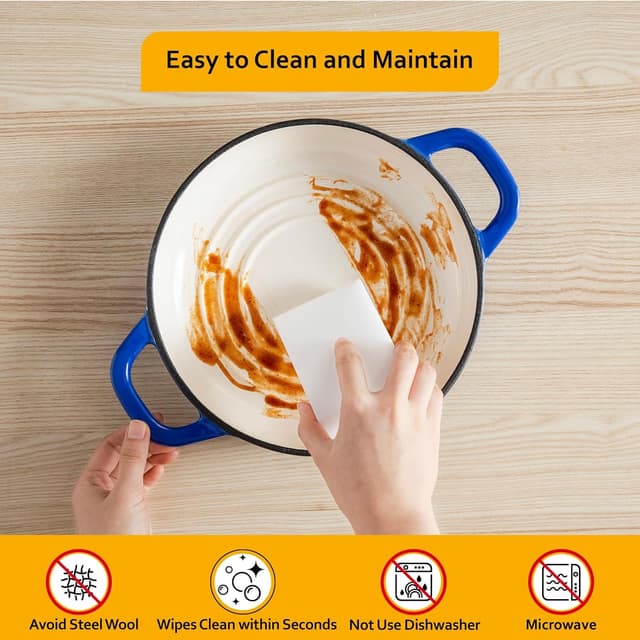 Thumbnail 3 de Velaze Olla de Hierro Fundido 4.8L Ø24cm 🥘